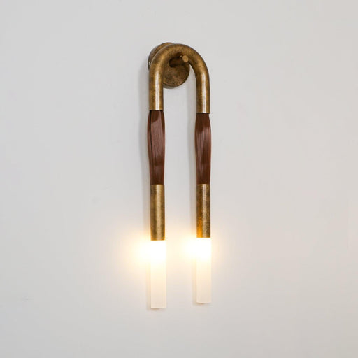 Horsehair Wall Lamp-DWHOME