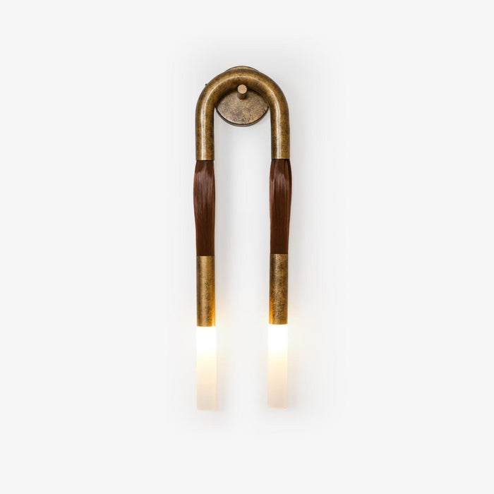Horsehair Wall Lamp-DWHOME