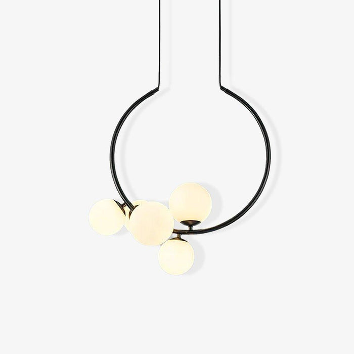 Glass Bubble Pendant Light-DWHOME