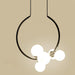 Glass Bubble Pendant Light-DWHOME