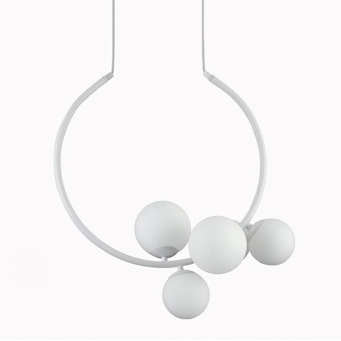 Glass Bubble Pendant Light-DWHOME