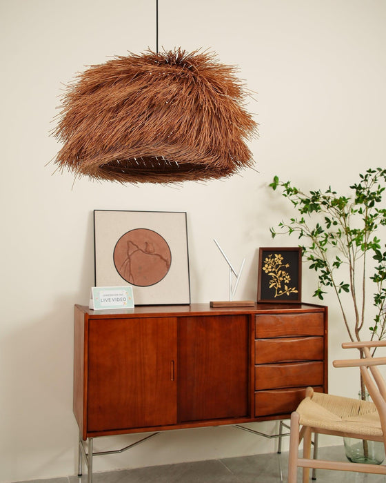 Hues Wicker Pendant Lamp-DWHOME