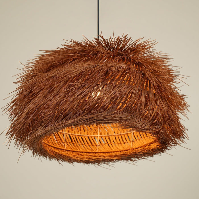 Hues Wicker Pendant Lamp-DWHOME