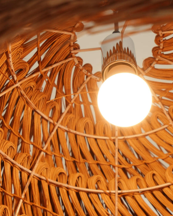 Hues Wicker Pendant Lamp-DWHOME