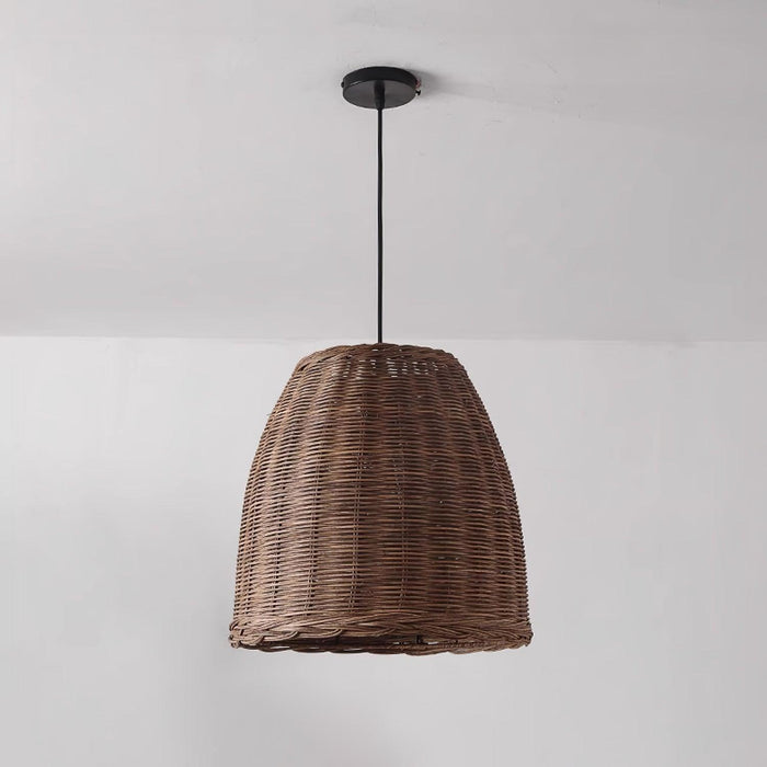 Hues Wicker Pendant Lamp-DWHOME