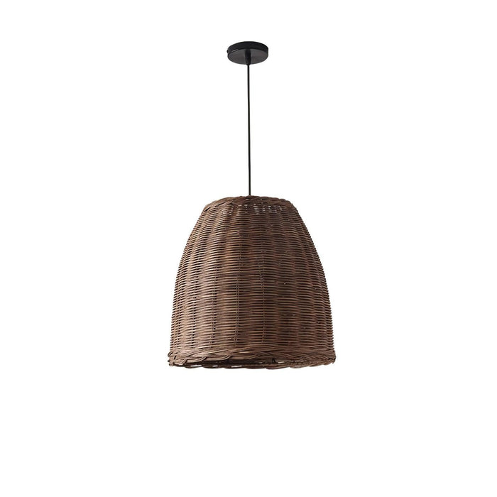 Hues Wicker Pendant Lamp-DWHOME