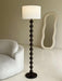 Hugo Barbell Floor Lamp-DWHOME