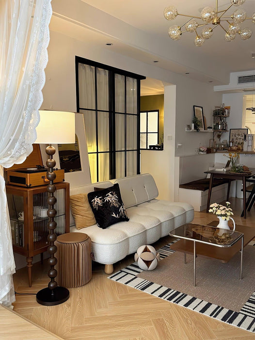 Hugo Barbell Floor Lamp-DWHOME