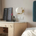 Blown Glass Opal Glass Wall Lamp-DWHOME
