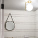 Blown Glass Opal Glass Wall Lamp-DWHOME