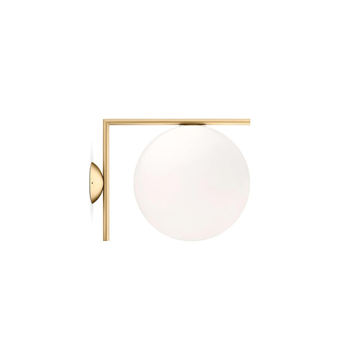 Blown Glass Opal Glass Wall Lamp-DWHOME
