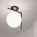 Blown Glass Opal Glass Wall Lamp-DWHOME