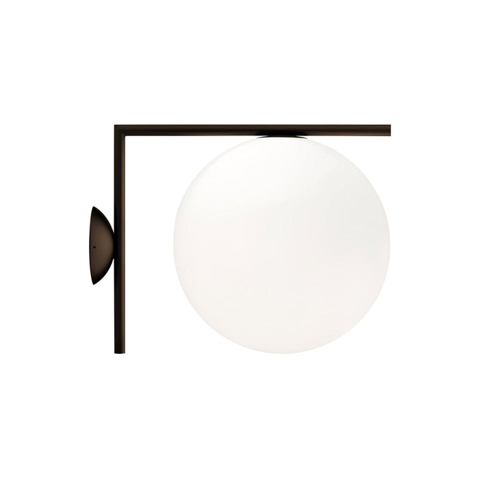 Blown Glass Opal Glass Wall Lamp-DWHOME