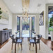 Soltaire Linear Chandelier 37"50"70"87"120"-DWHOME