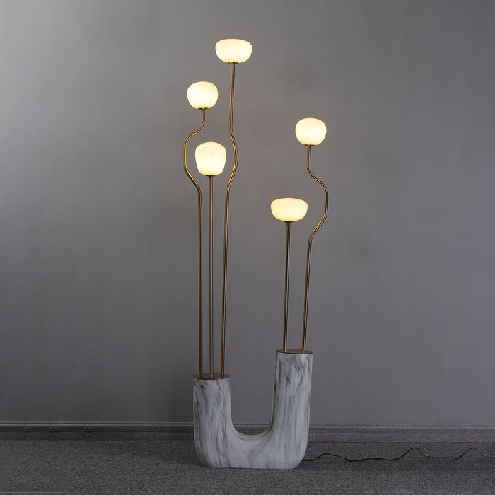 Aria Bloom Floor Lamp-DWHOME