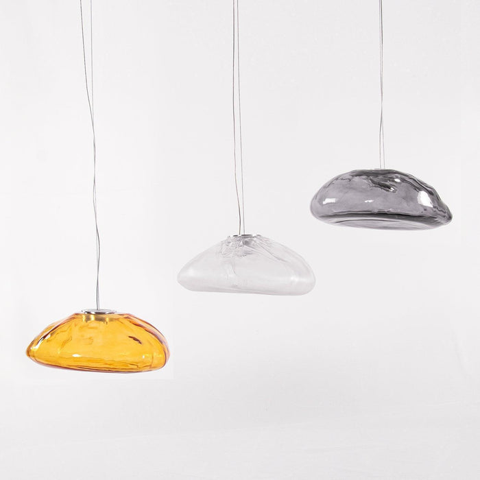 Blown Glass Mesh Pendant Light - DWHOME