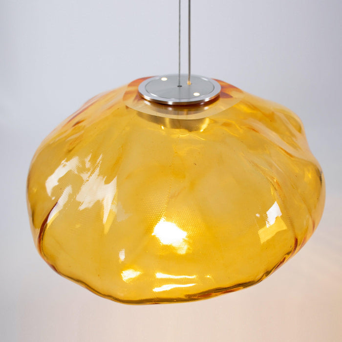 Blown Glass Mesh Pendant Light - DWHOME