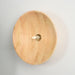 Longleaf Wooden Plate Simple and Elegant Wall Light - DWHOME