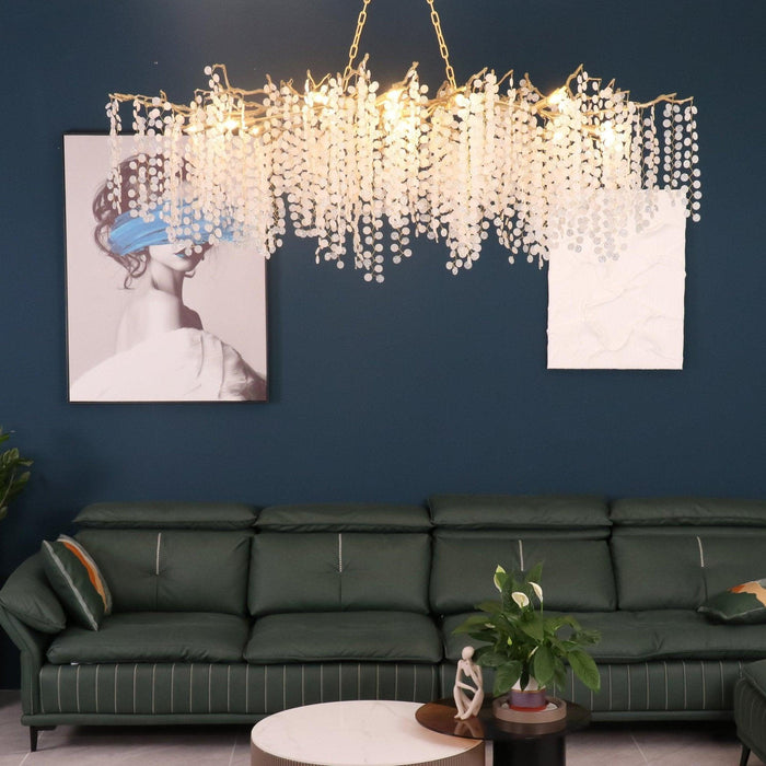 Shiro Noda Crystal Chandelier-DWHOME