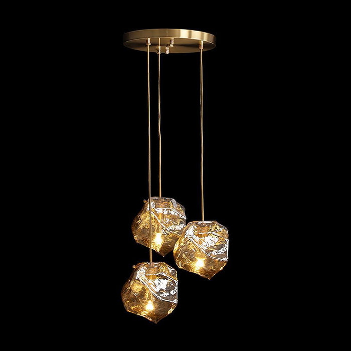 Illyria Ice Glass Pendant Lamp-DWHOME