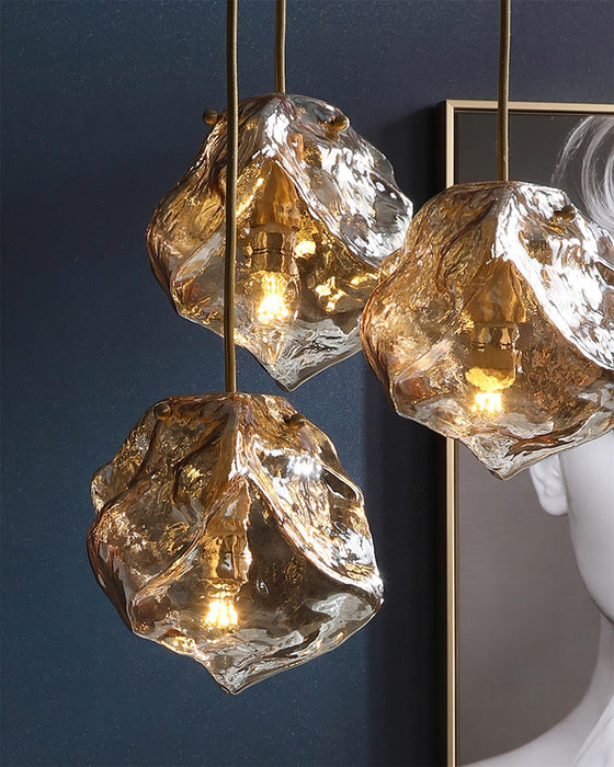 Illyria Ice Glass Pendant Lamp-DWHOME