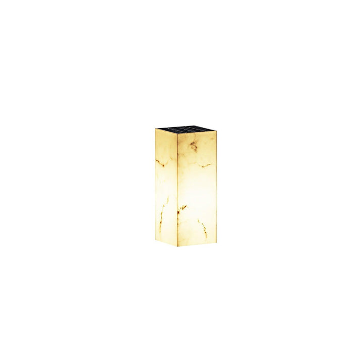 Imitation Marble Cube Outdoor Light-DWHOME