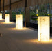 Imitation Marble Cube Outdoor Light-DWHOME