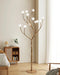 Imitation Wood Floor Lamp-DWHOME