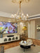 Imperial Pearl Crystal Chandelier-DWHOME