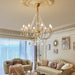 Imperial Pearl Crystal Chandelier-DWHOME