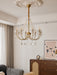 Imperial Pearl Crystal Chandelier-DWHOME