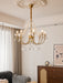 Imperial Pearl Crystal Chandelier-DWHOME