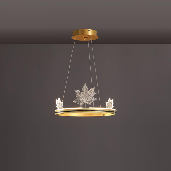 Ion Leaf Chandelier-DWHOME