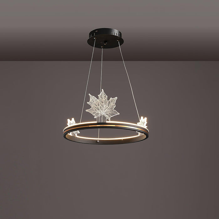 Ion Leaf Chandelier-DWHOME