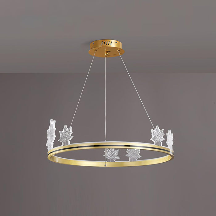 Ion Leaf Chandelier-DWHOME
