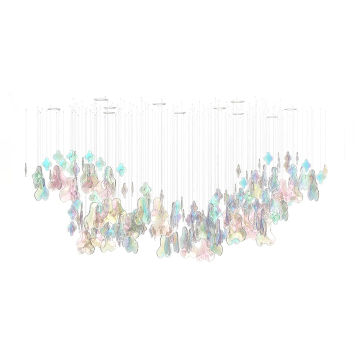 Iris Iridescent Blossom Chandelier - Vakkerlight