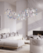 Iris Iridescent Blossom Chandelier