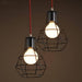 LUDVIG Iron Mesh Ceiling Lamp - DWHOME