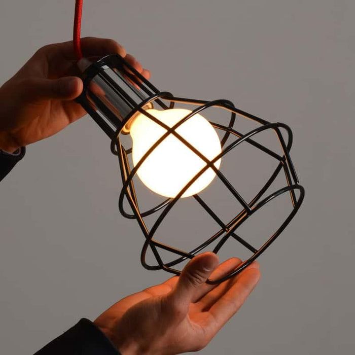 LUDVIG Iron Mesh Ceiling Lamp - DWHOME