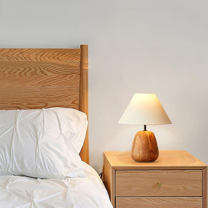 Irving Wood Table Lamp - DWHOME