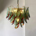 Emerald Flame Murano Glass Chandelier-DWHOME