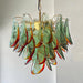 Emerald Flame Murano Glass Chandelier-DWHOME