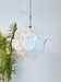 Isadora Murano White Disc Chandelier - DWHOME