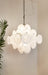 Isadora Murano White Disc Chandelier - DWHOME