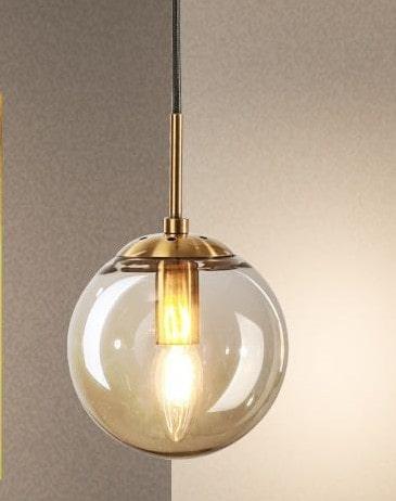 Ittina Hanging Round Globe Wall Lamp - DWHOME