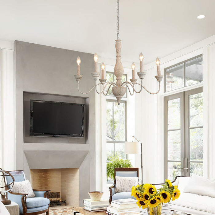 Izuell Candle Chandelier-DWHOME