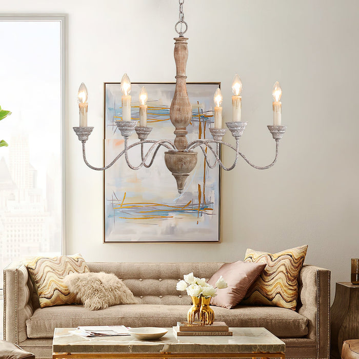 Izuell Candle Chandelier-DWHOME