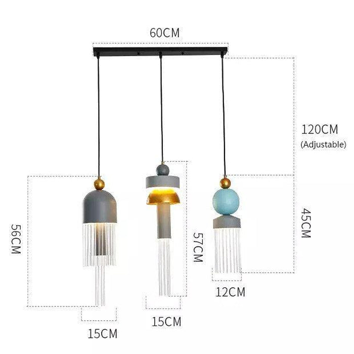 Modern Jellyfish Pendant Lights-DWHOME