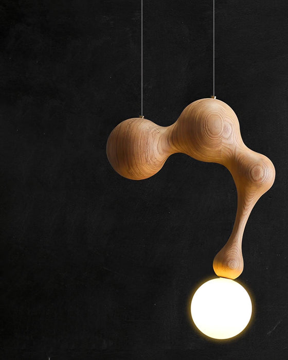 Jenna Wooden Pendant Lamp-DWHOME