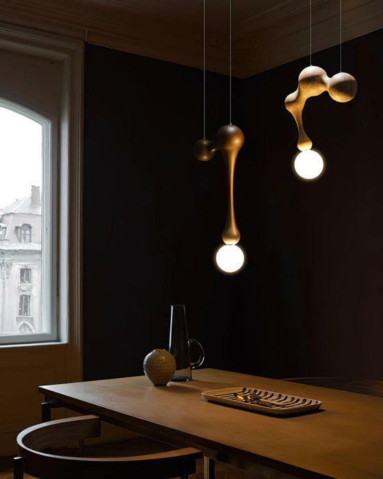 Jenna Wooden Pendant Lamp-DWHOME
